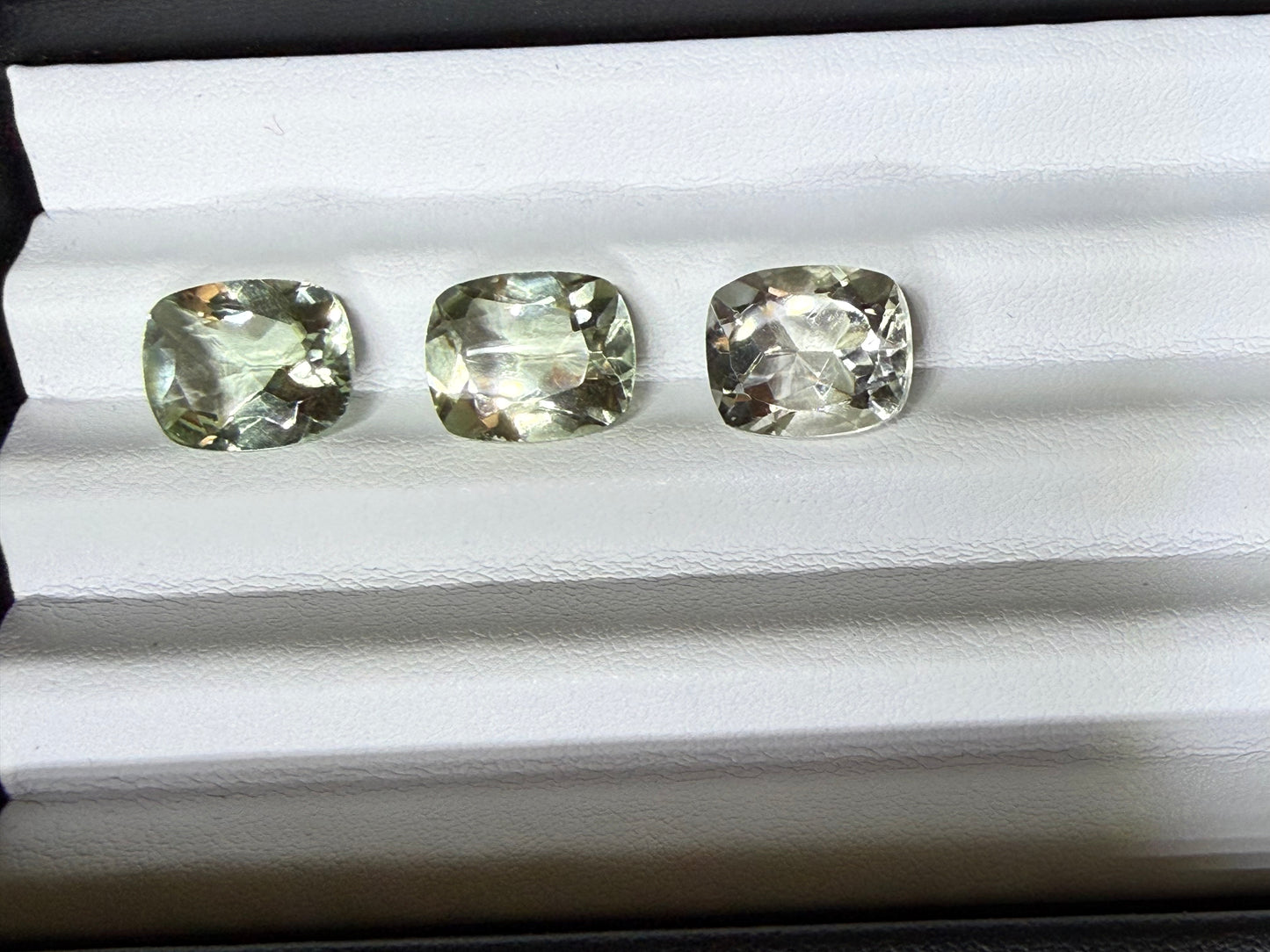 Green Amethyst - Prasiolite Elongated Cushion