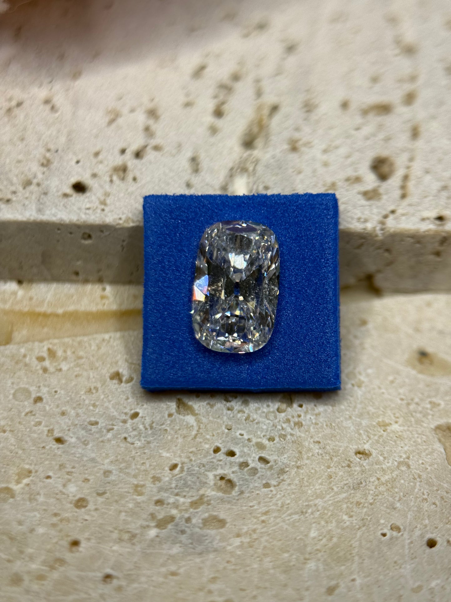 Old Mine Cut Elongated Cushion