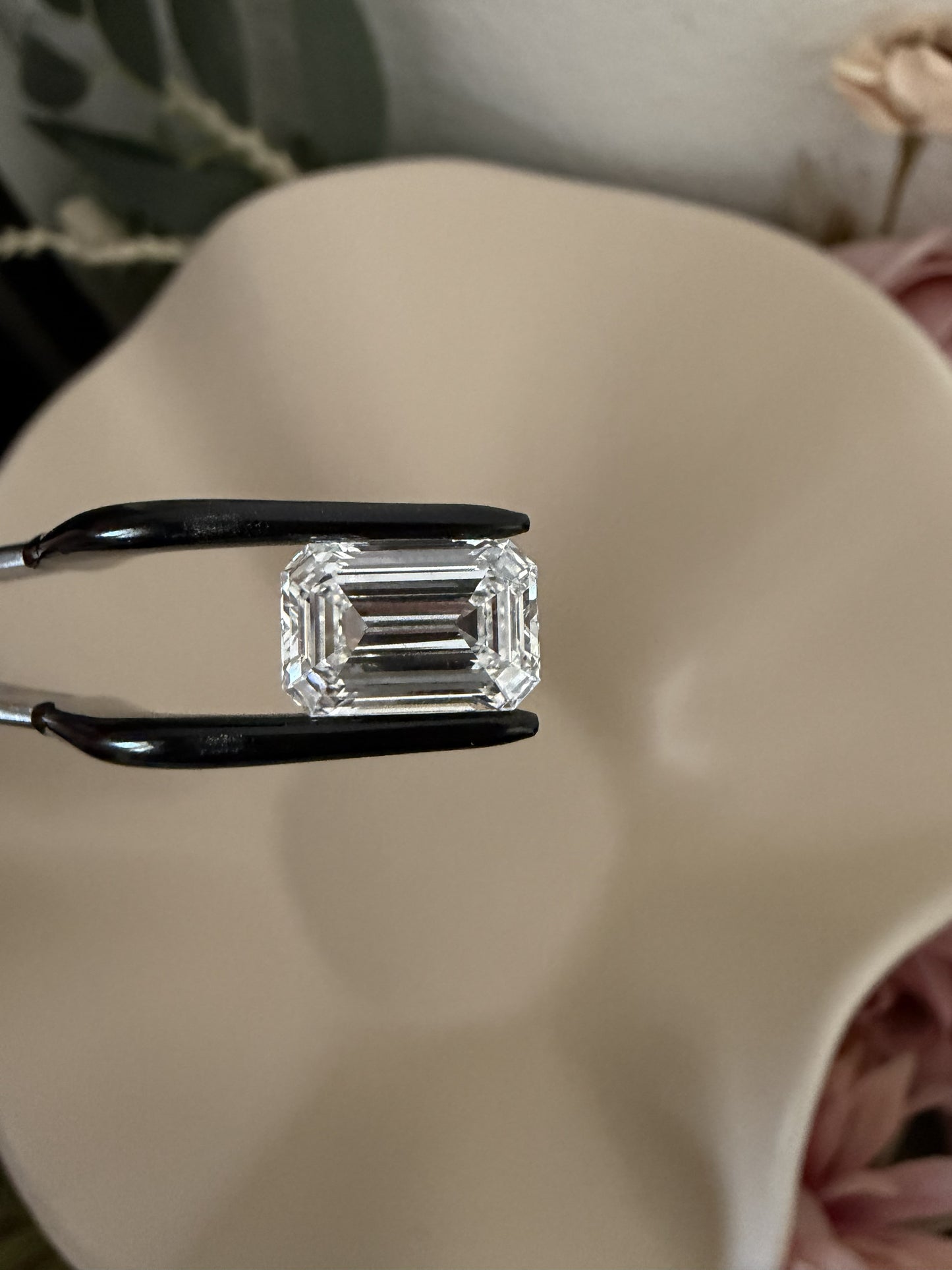 Emerald Cut Lab Grown Diamond