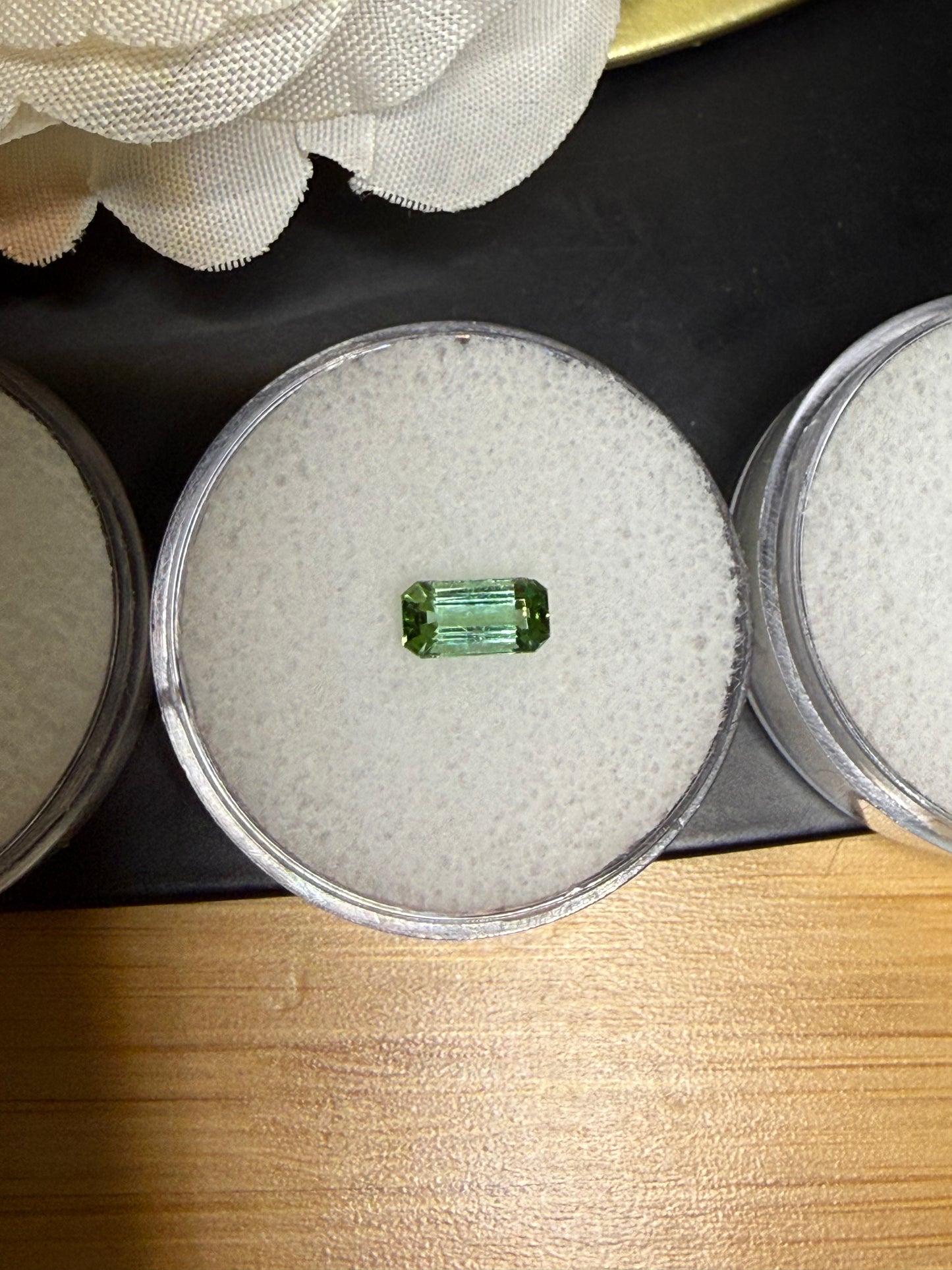 Green Tourmaline Accent Stones