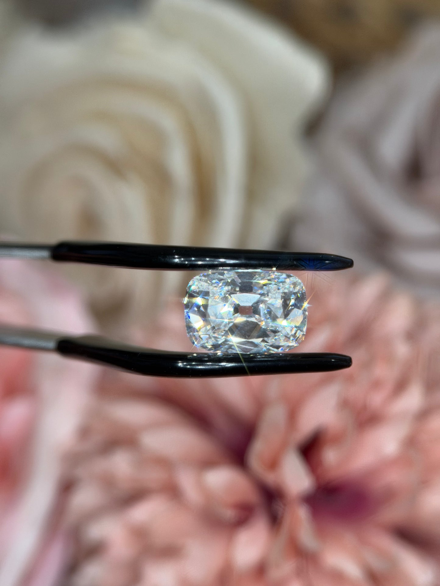Old Mine Elongated Cushion Lab Grown Diamond