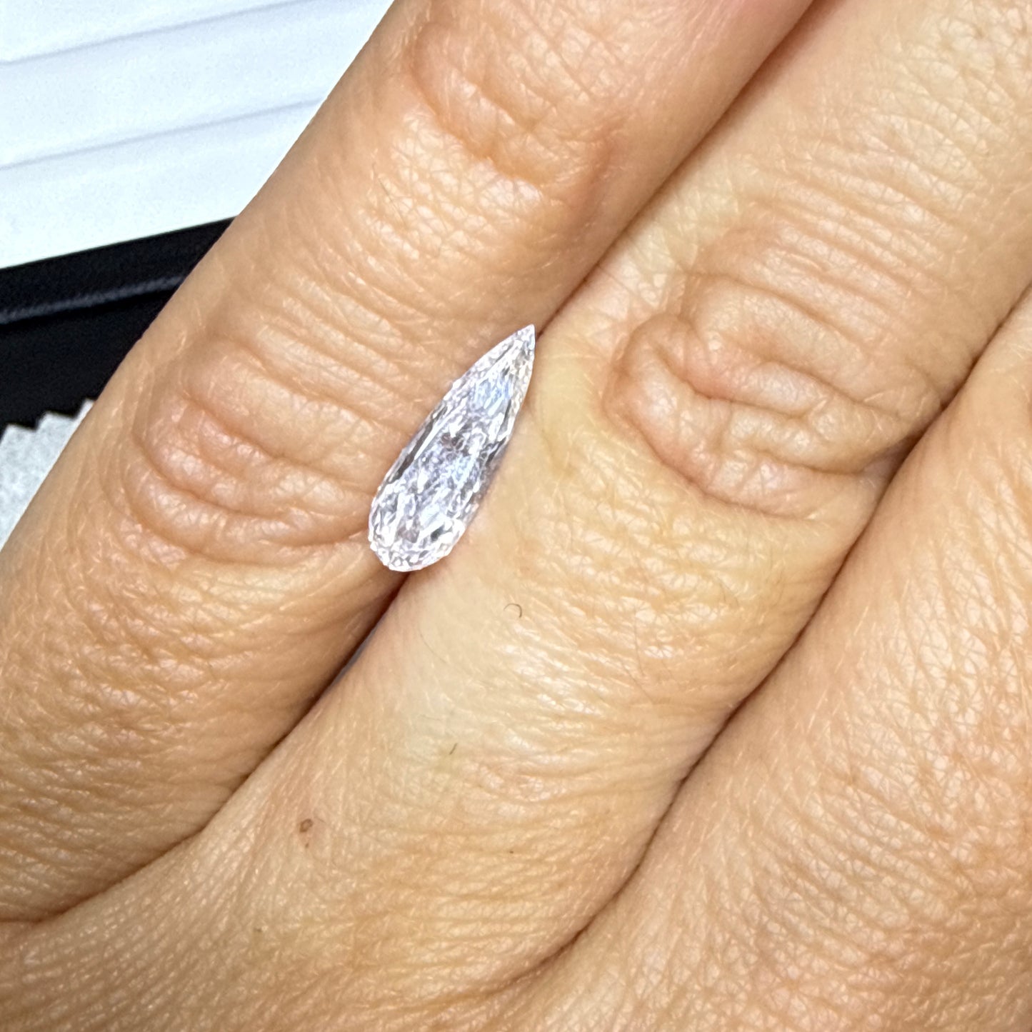 Sliver Pear Lab Grown Diamond