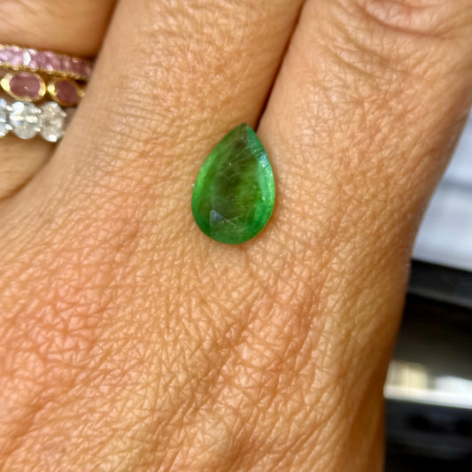 Pear Shaped Emerald