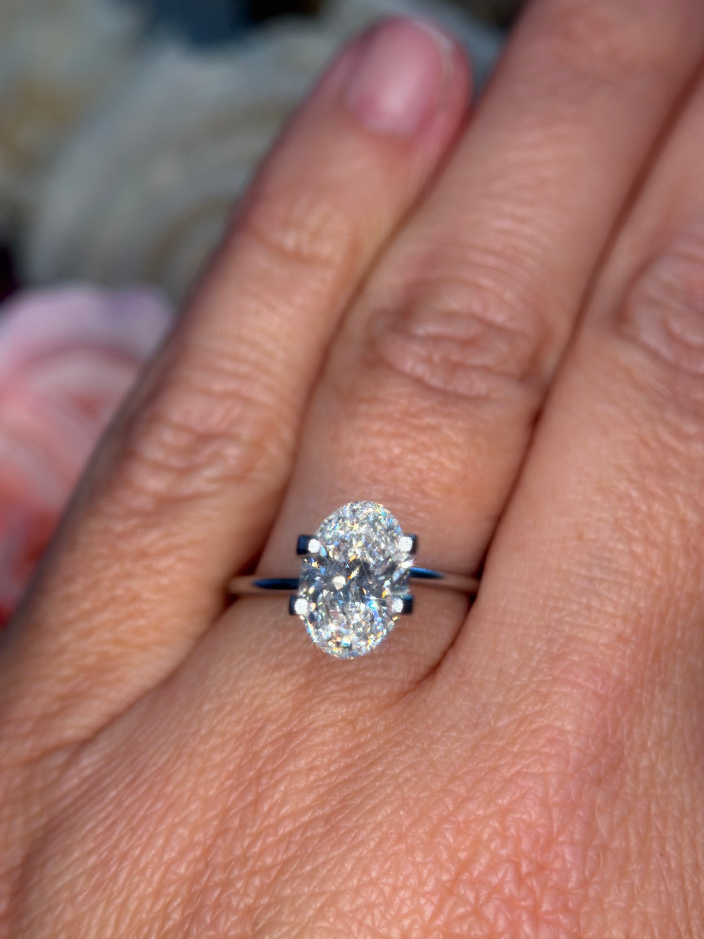 Oval Cut Lab Grown Diamond