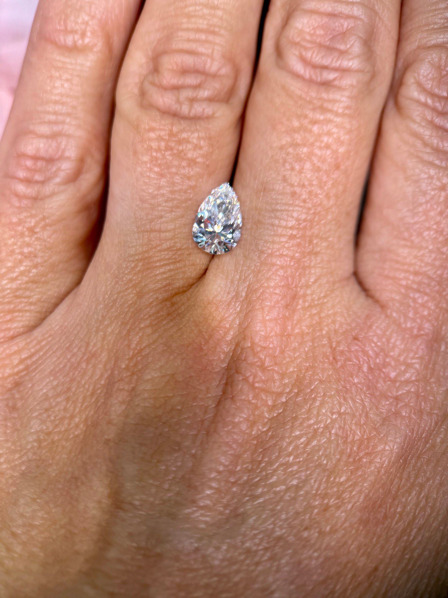Pear Brilliant Cut Lab Grown Diamond