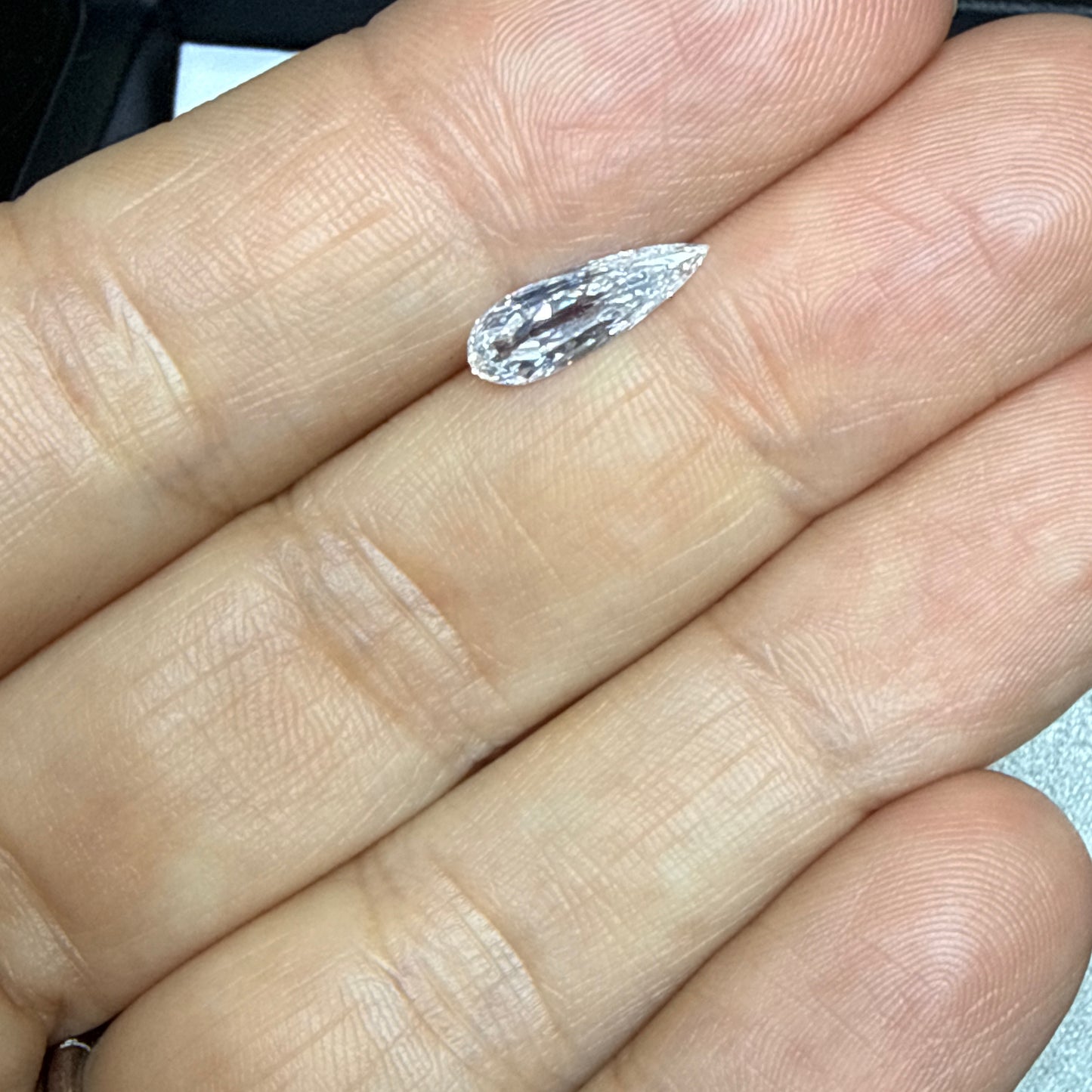 Sliver Pear Lab Grown Diamond